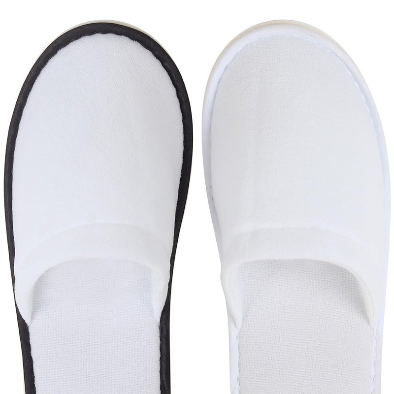 Yeios 20 Pairs Disposable Slippers for Guests Hotel Slippers Spa Slippers Non-slip Washable House Slipper Bulk for Adult for Men and Women - Image 5